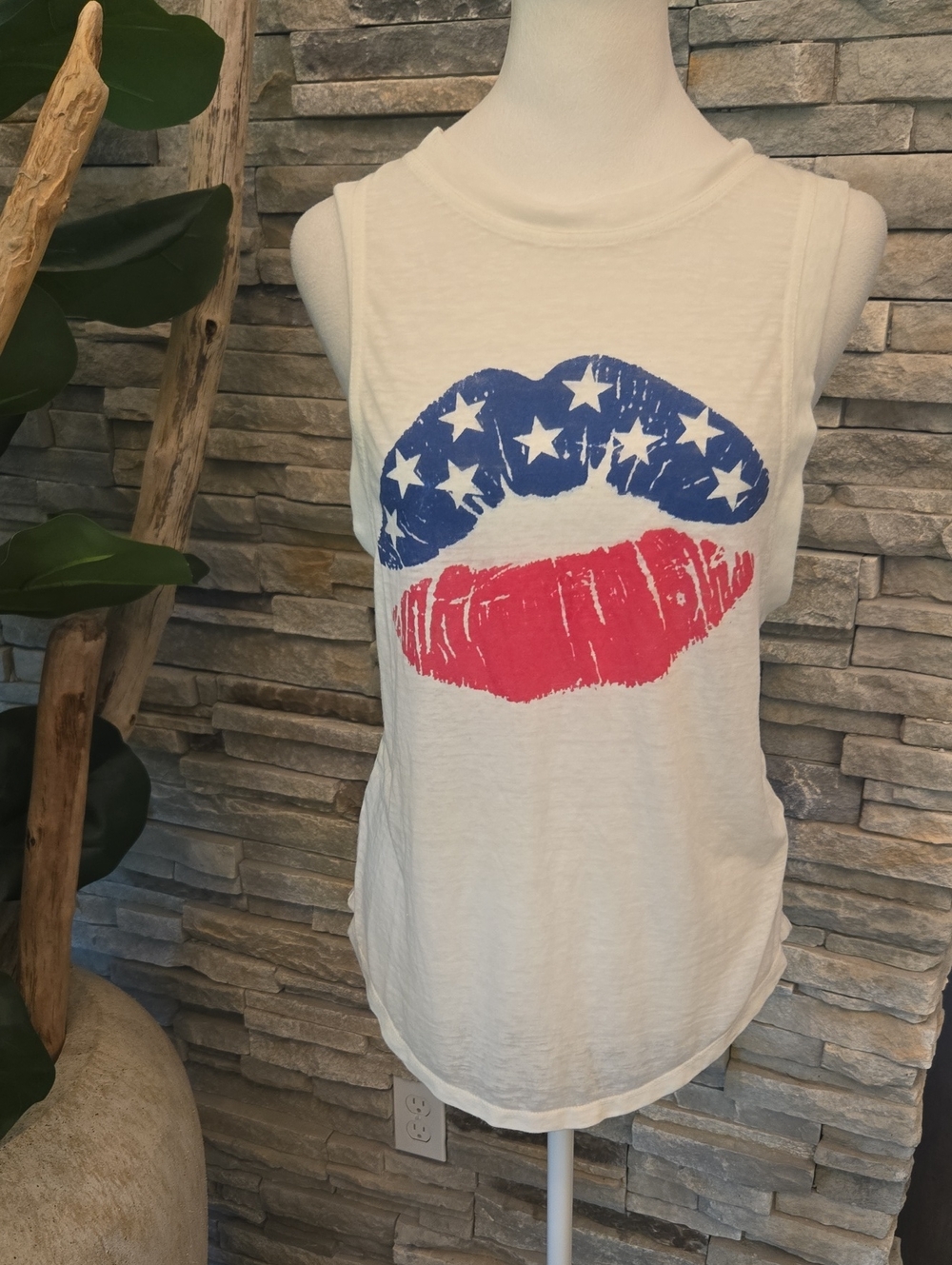Wildfox Red, White, & You Luna Tank